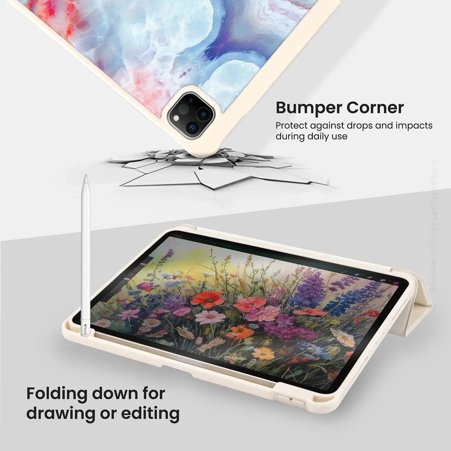 Standard_iPad Pro 11-inch (4th 3rd 2nd gen) | Milky White