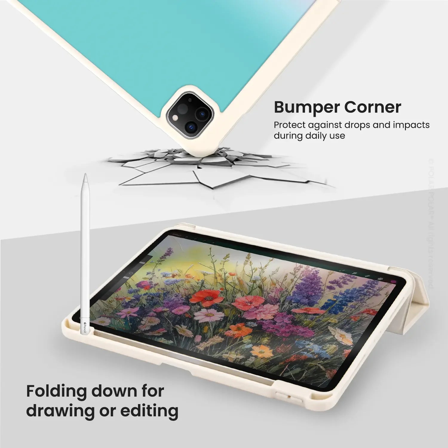 Standard_iPad Pro 11-inch (4th 3rd 2nd gen) | Milky White