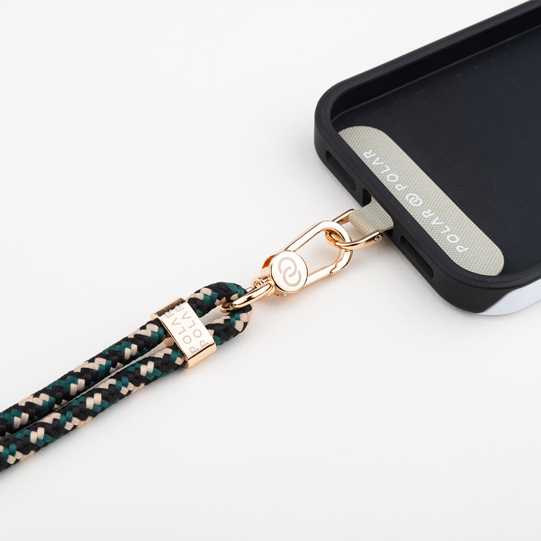 Camo Crossbody Phone Strap with Card