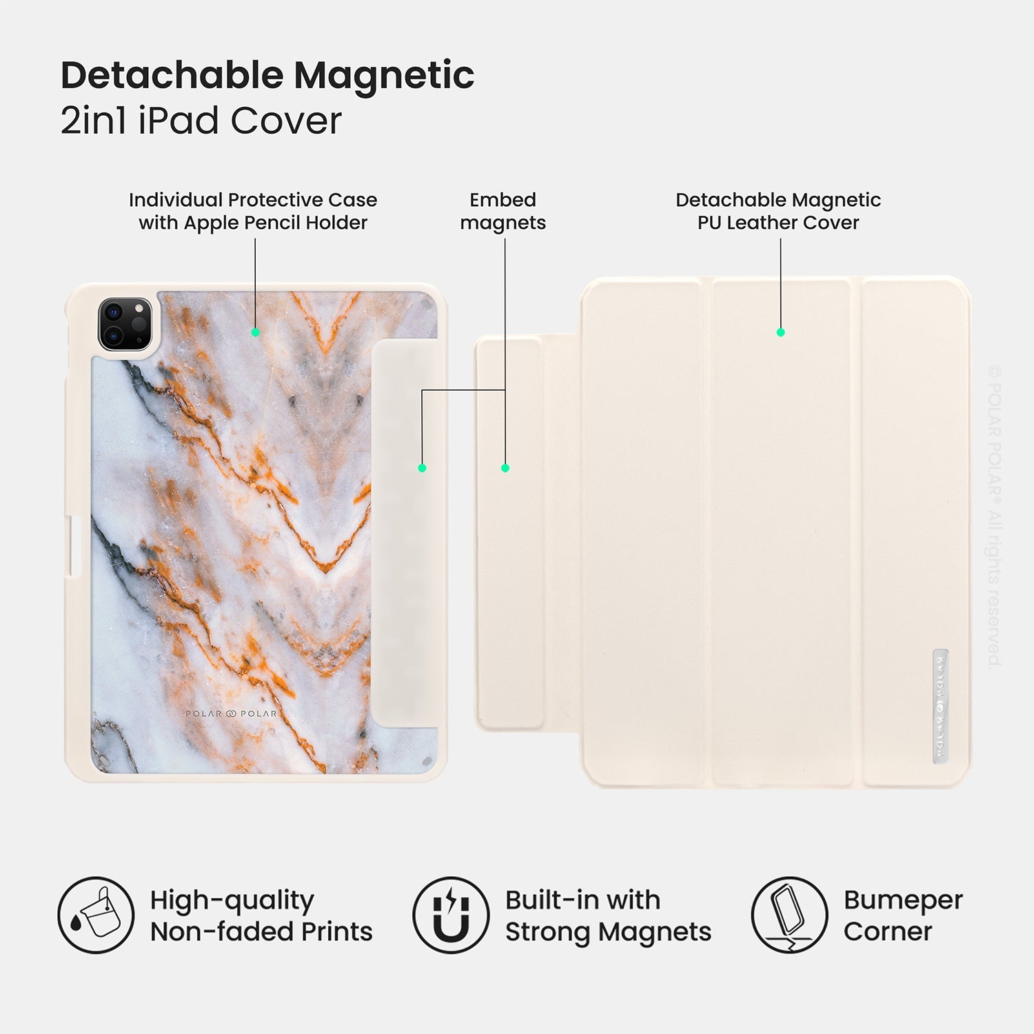 Standard_iPad Pro 11" (2nd 3rd 4th) | Milky White