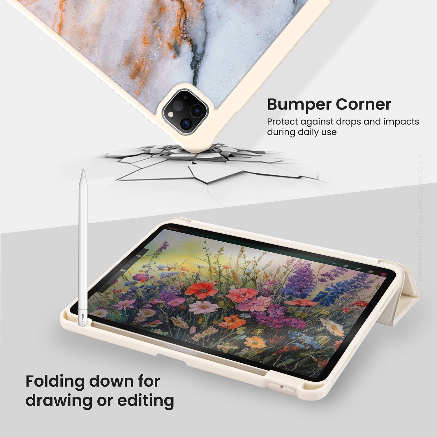 Standard_iPad Pro 11" (2nd 3rd 4th) | Milky White