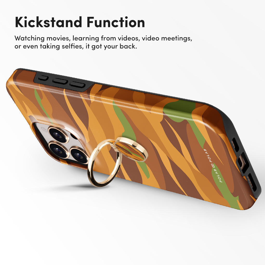 Desert Camo Adhesive Phone Ring Holder