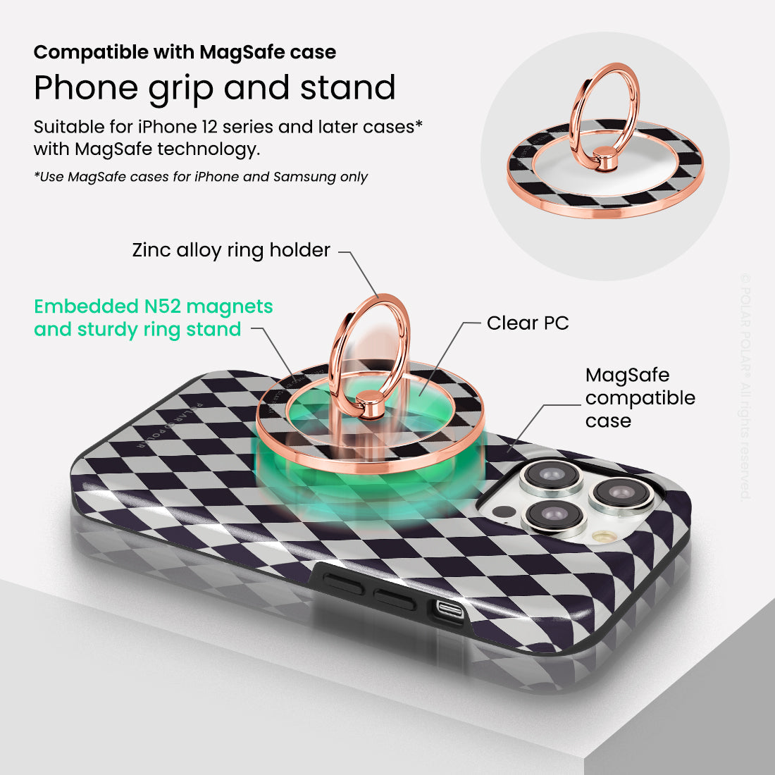Standard_MagSafe Phone Grip and Ring Holder