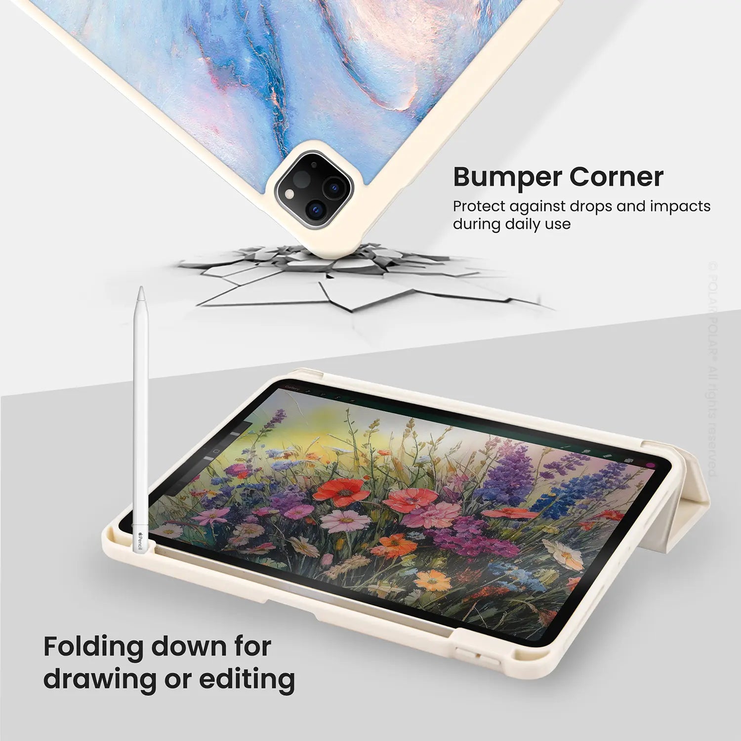 Standard_iPad Pro 11-inch (4th 3rd 2nd gen) | Milky White
