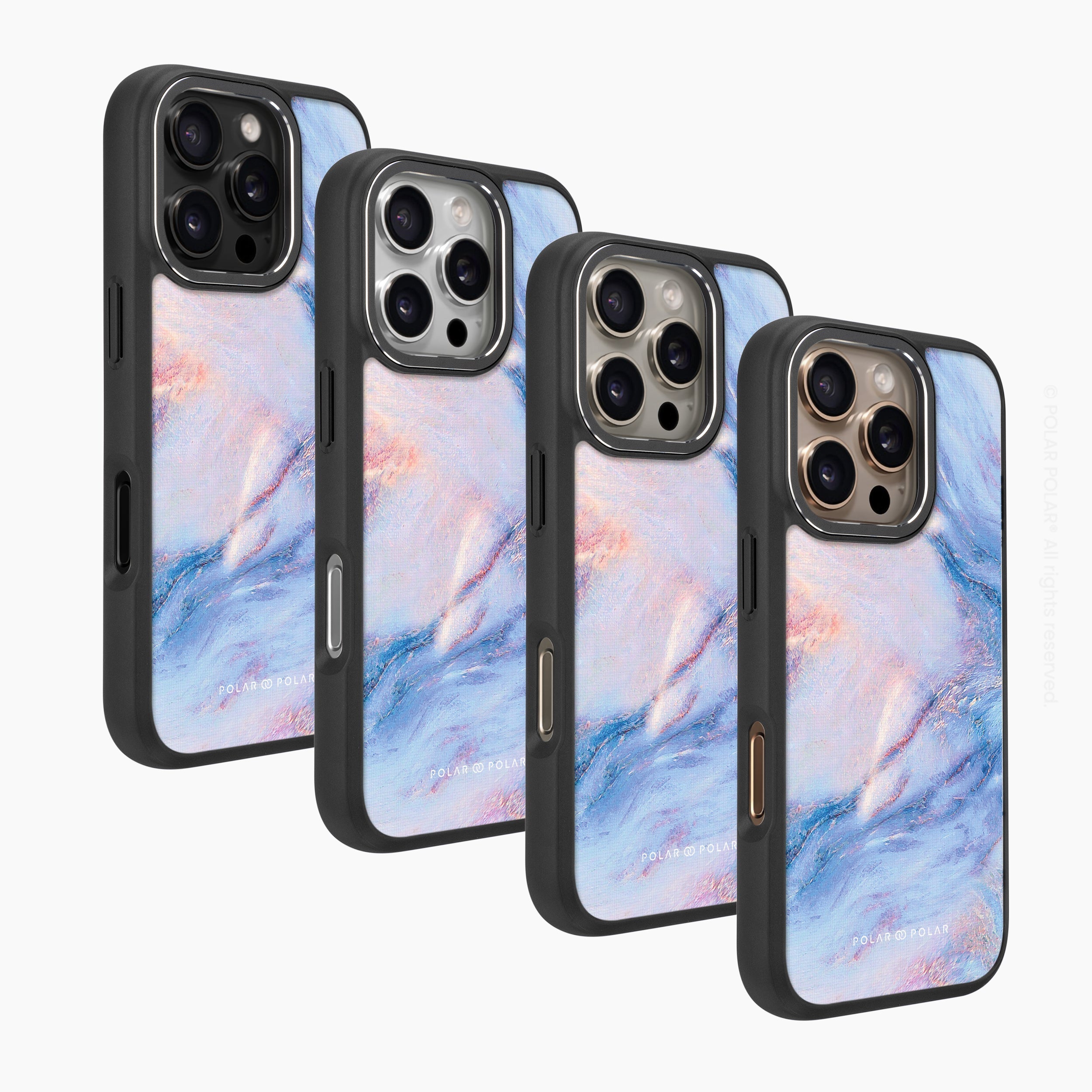 Fairy - iPhone 16 Pro Max Frosted Black Bumper MagSafe Case