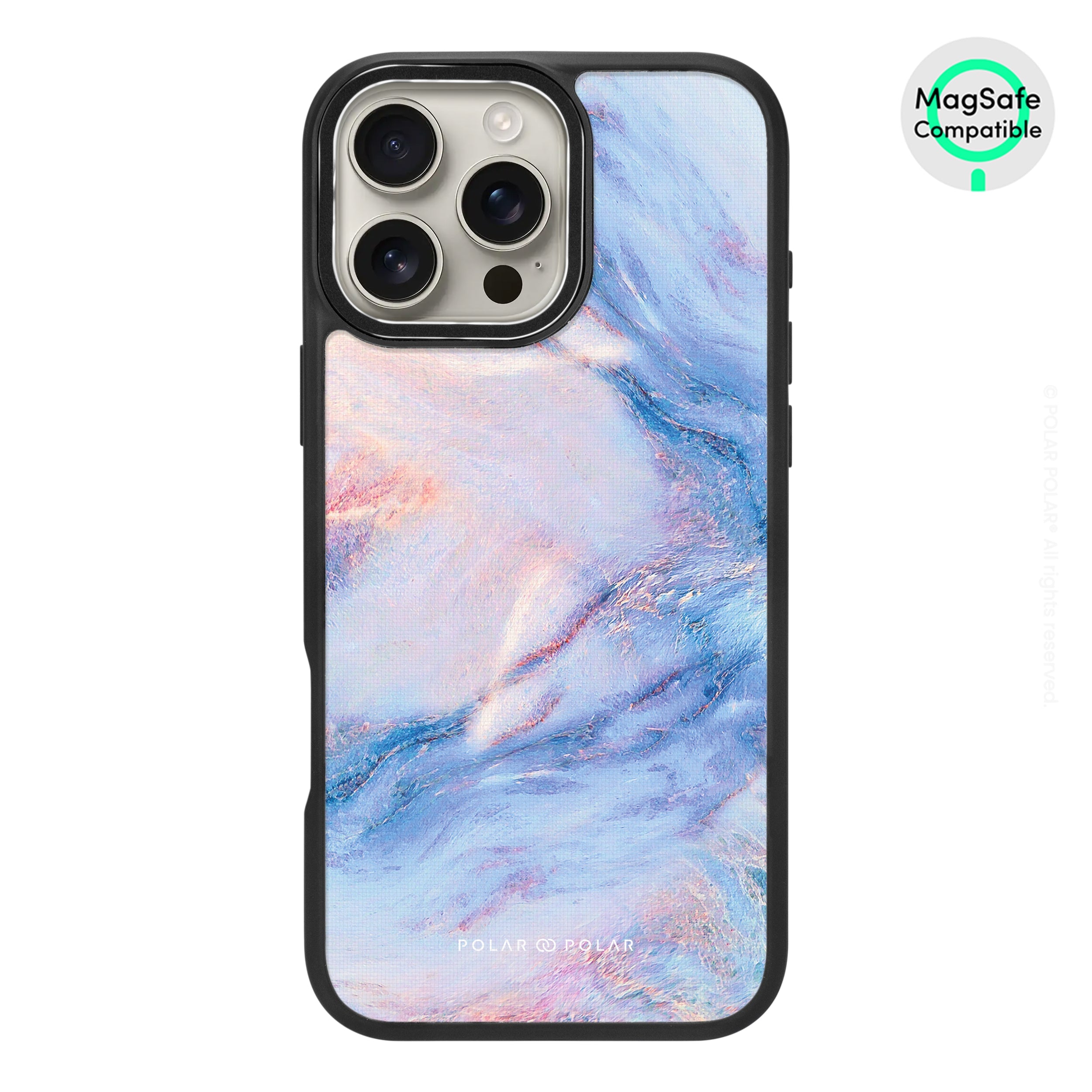 Fairy - iPhone 16 Pro Max Frosted Black Bumper MagSafe Case