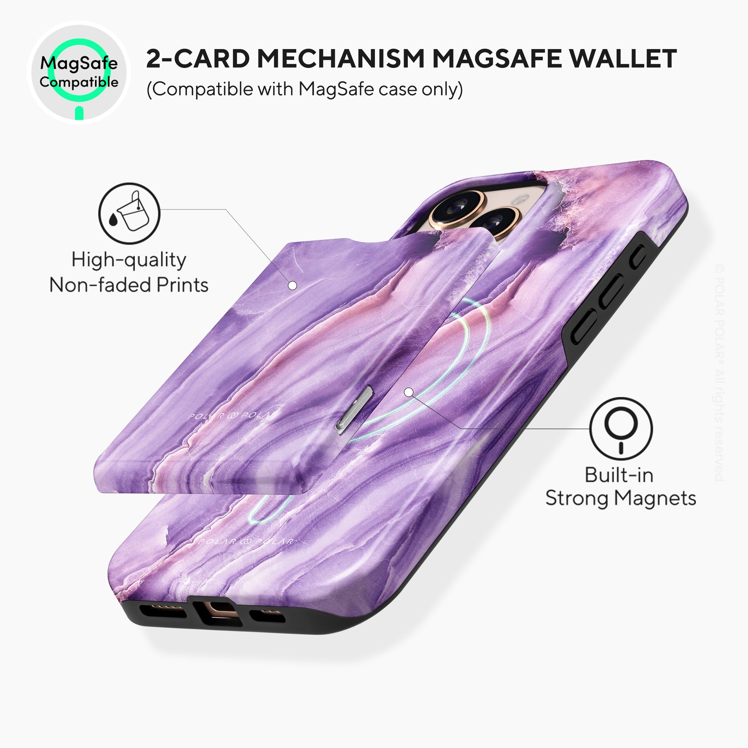 French Violet MagSafe Wallet