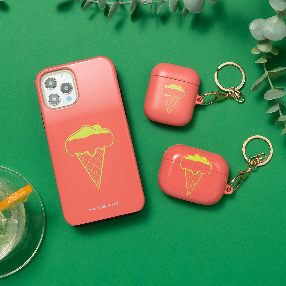 Fujisan Coral Ice Cream - iPhone Air Case