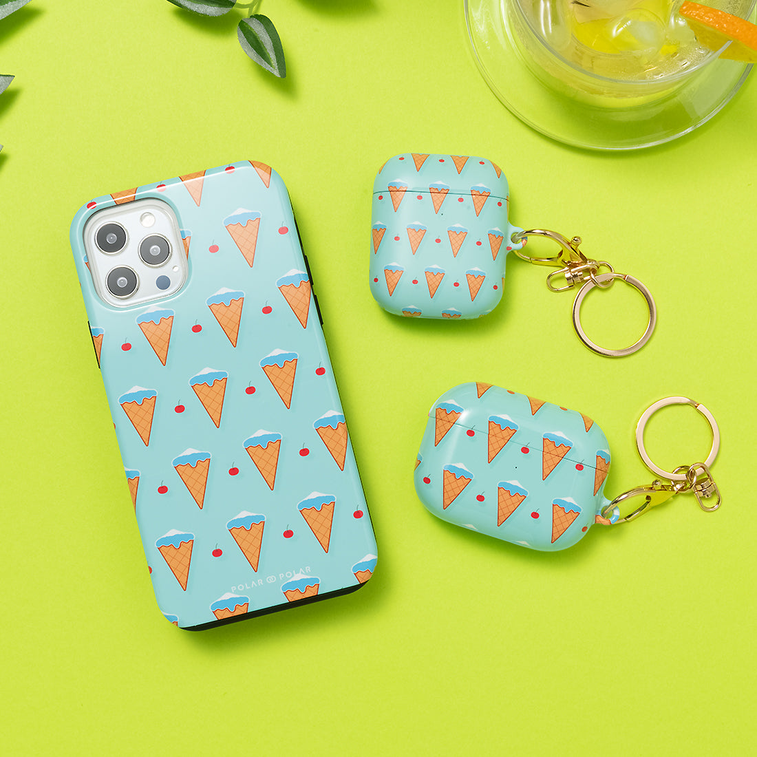 Fujisan Lake Blue Ice Cream - iPhone 17 Pro Case