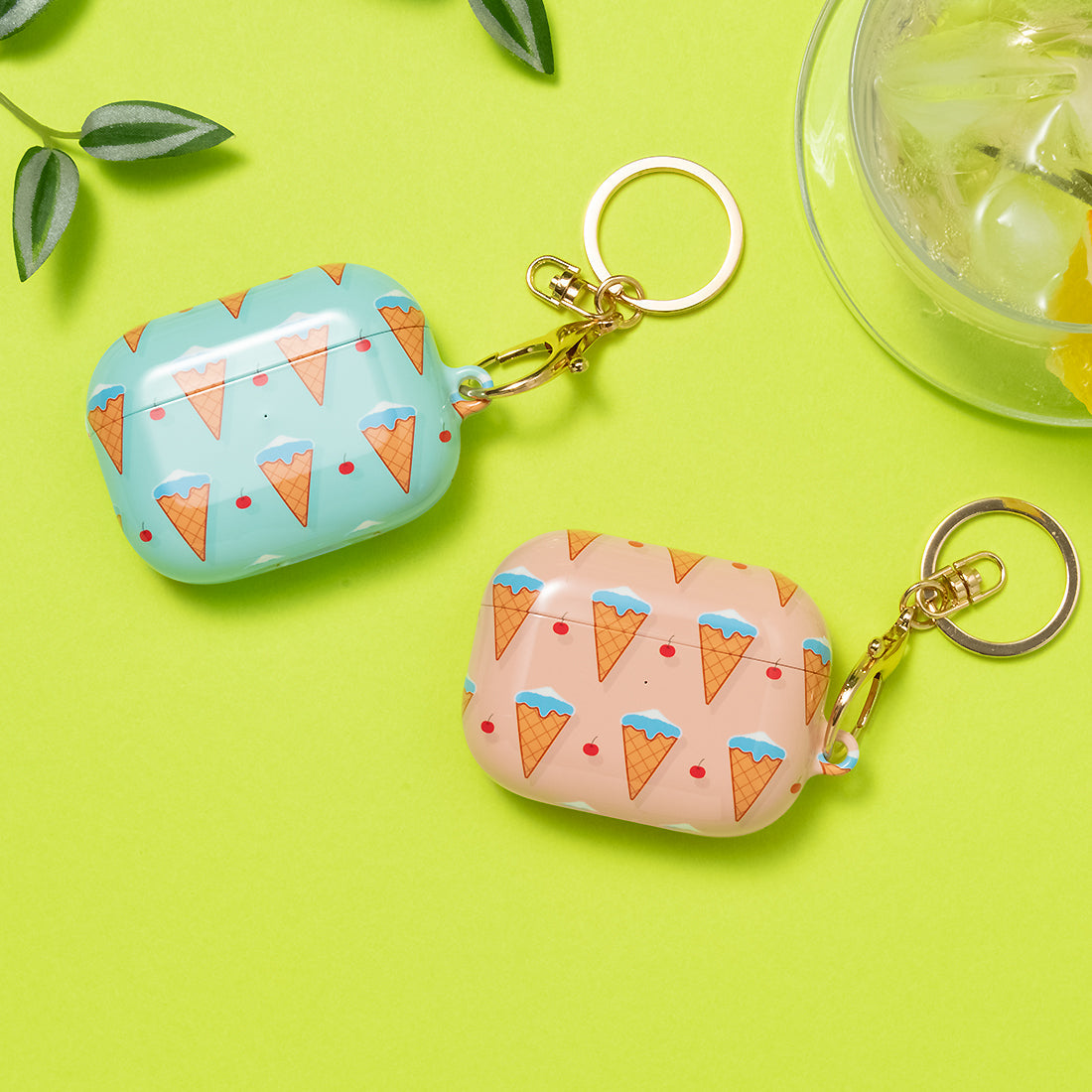 Fujisan Peach Ice Cream | AirPods Pro 3 Case