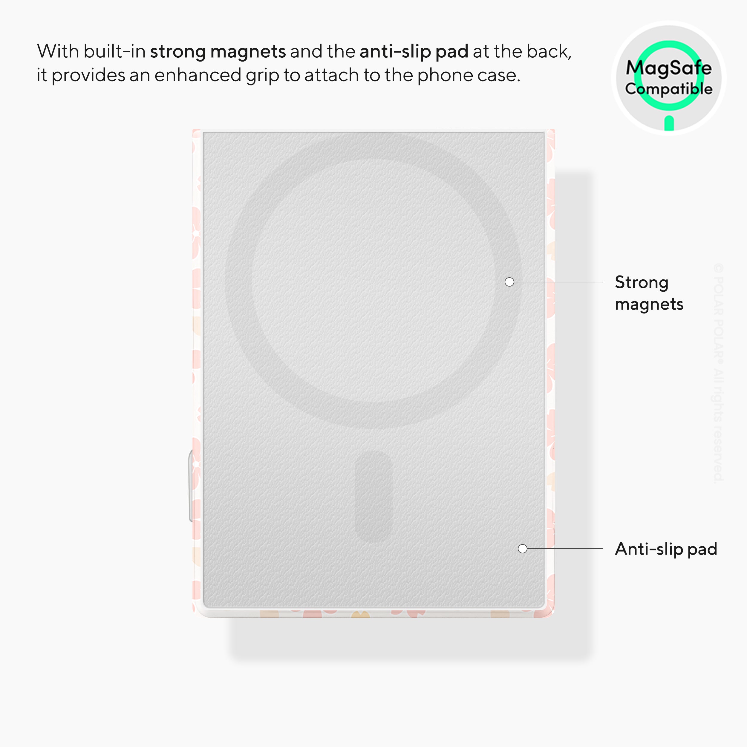 Light Pink Sakura MagSafe Wallet