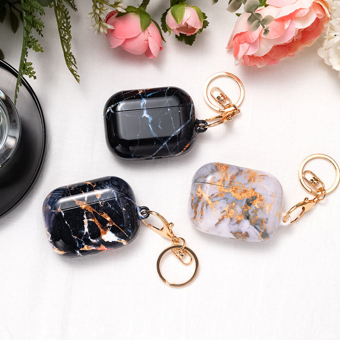 Midnight Marble | AirPods Pro 3 Case