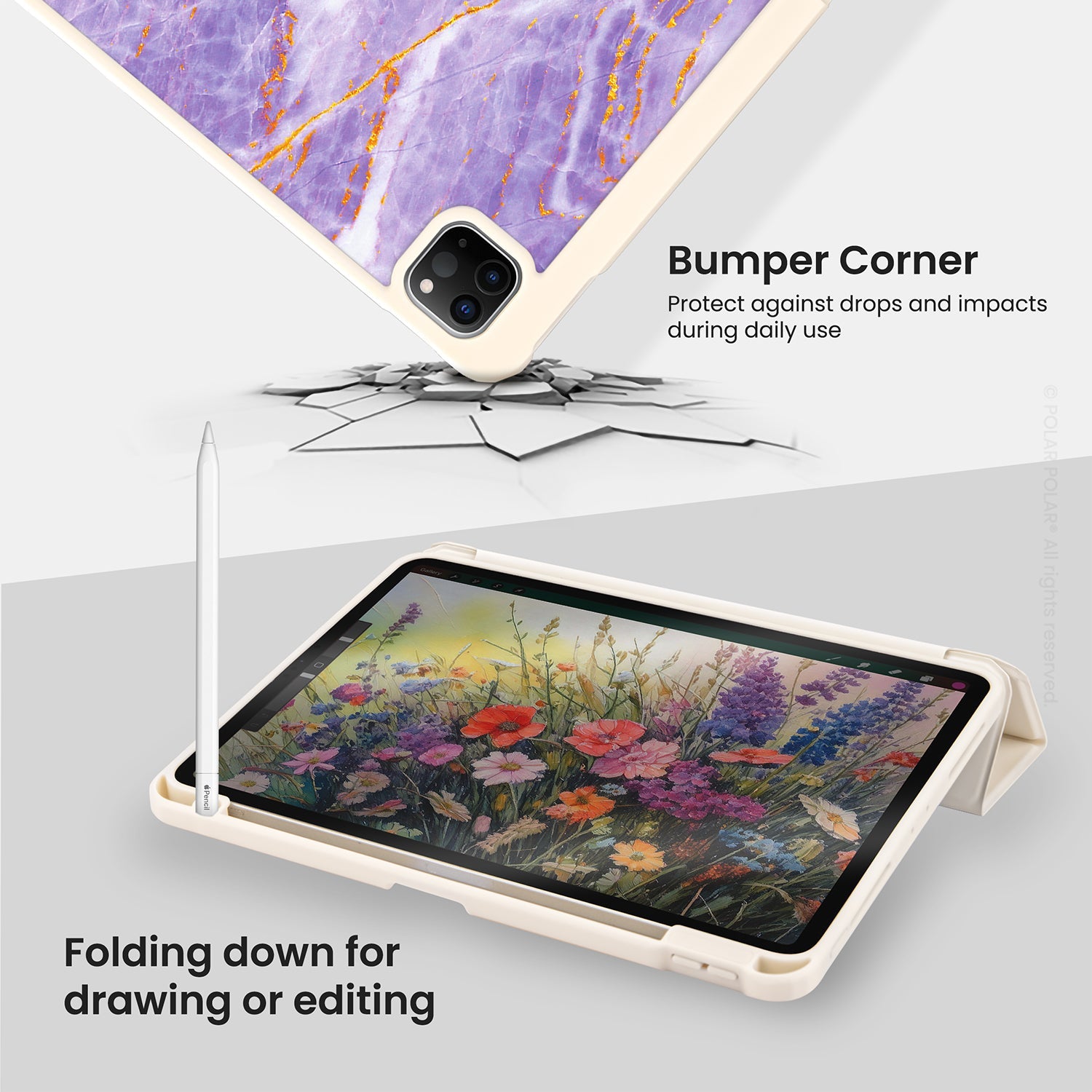 Standard_iPad Pro 11" (2nd 3rd 4th) | Milky White