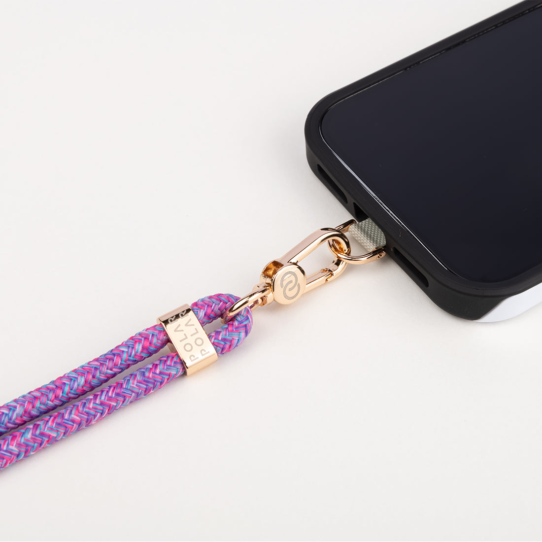 Purple Candy Crossbody Phone Strap with Card