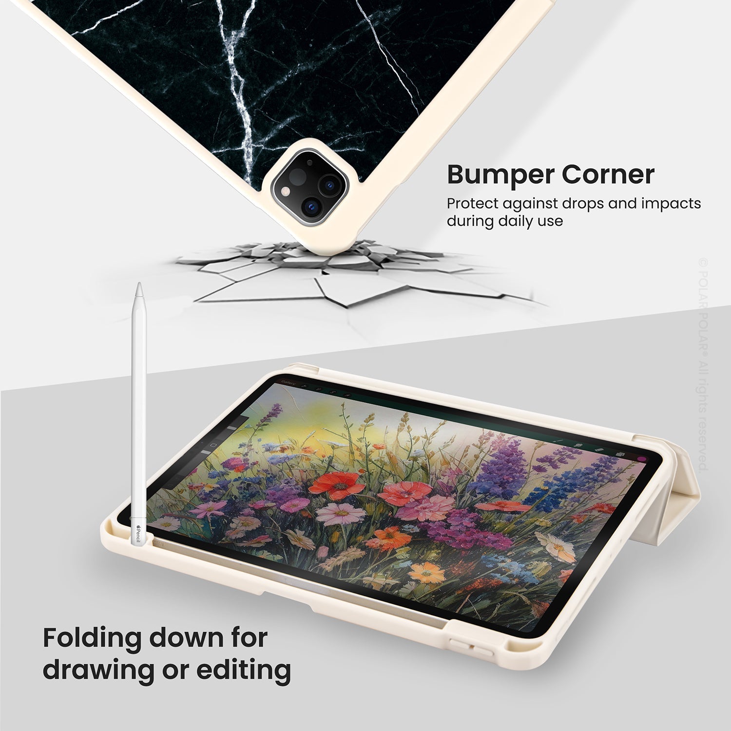Standard_iPad Pro 11" (2nd 3rd 4th) | Milky White
