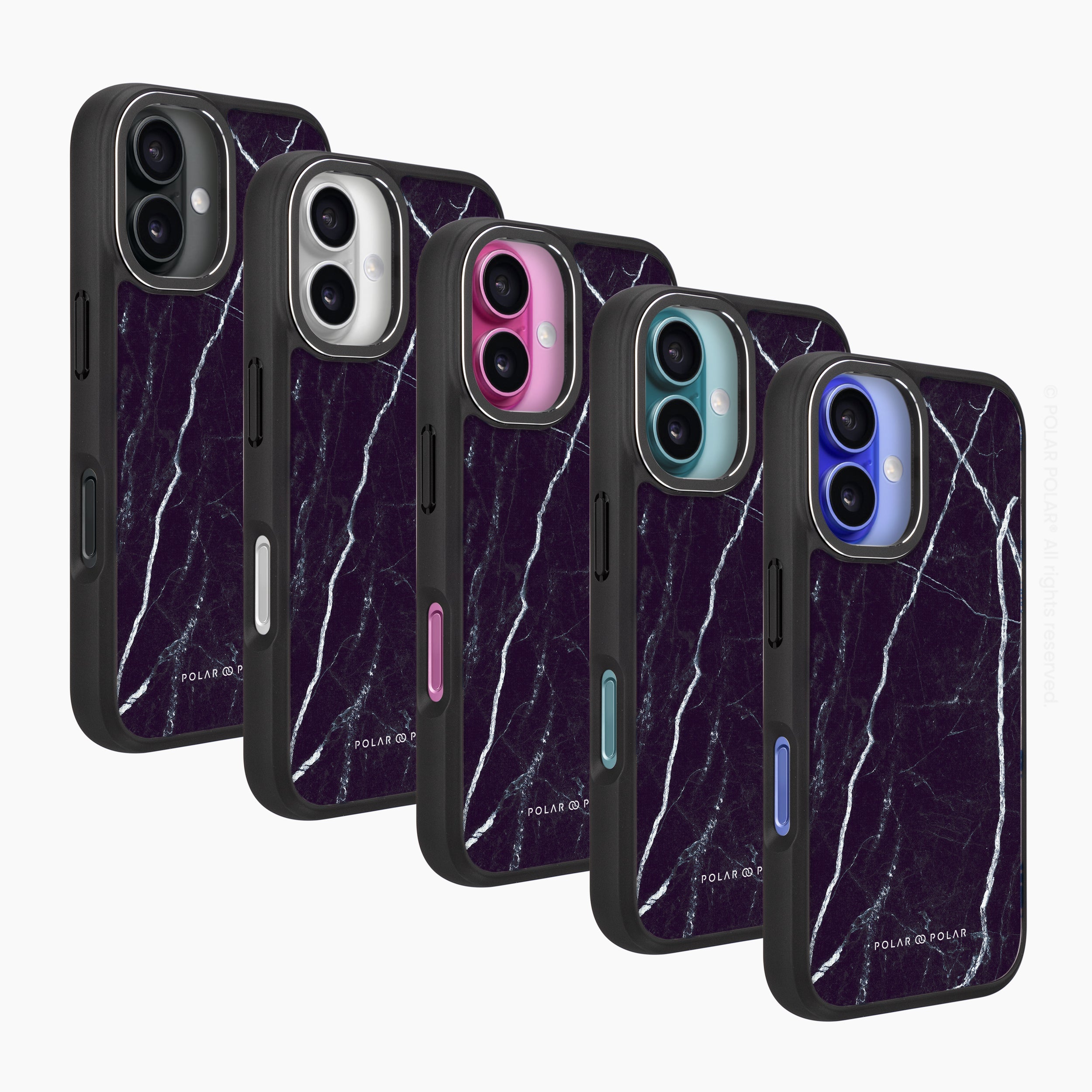 Secret Dark - iPhone 16 Frosted Black Bumper MagSafe Case