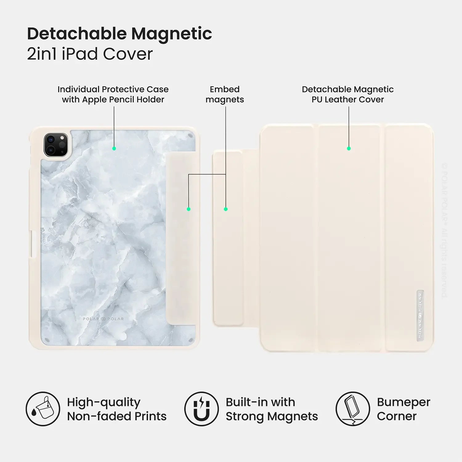 Standard_iPad Pro 11-inch (4th 3rd 2nd gen) | Milky White