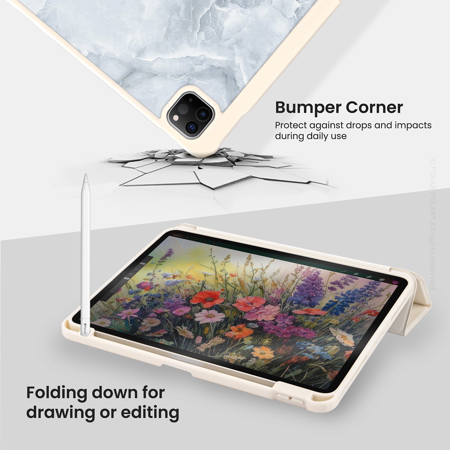 Standard_iPad Pro 11" (2nd 3rd 4th) | Milky White