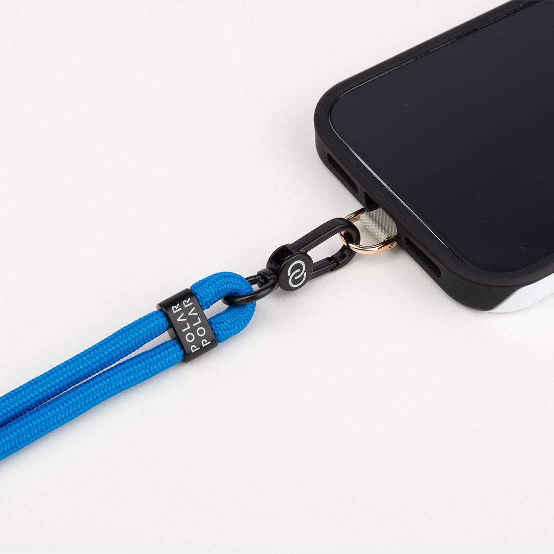 Summer Blue Crossbody Phone Strap with Card