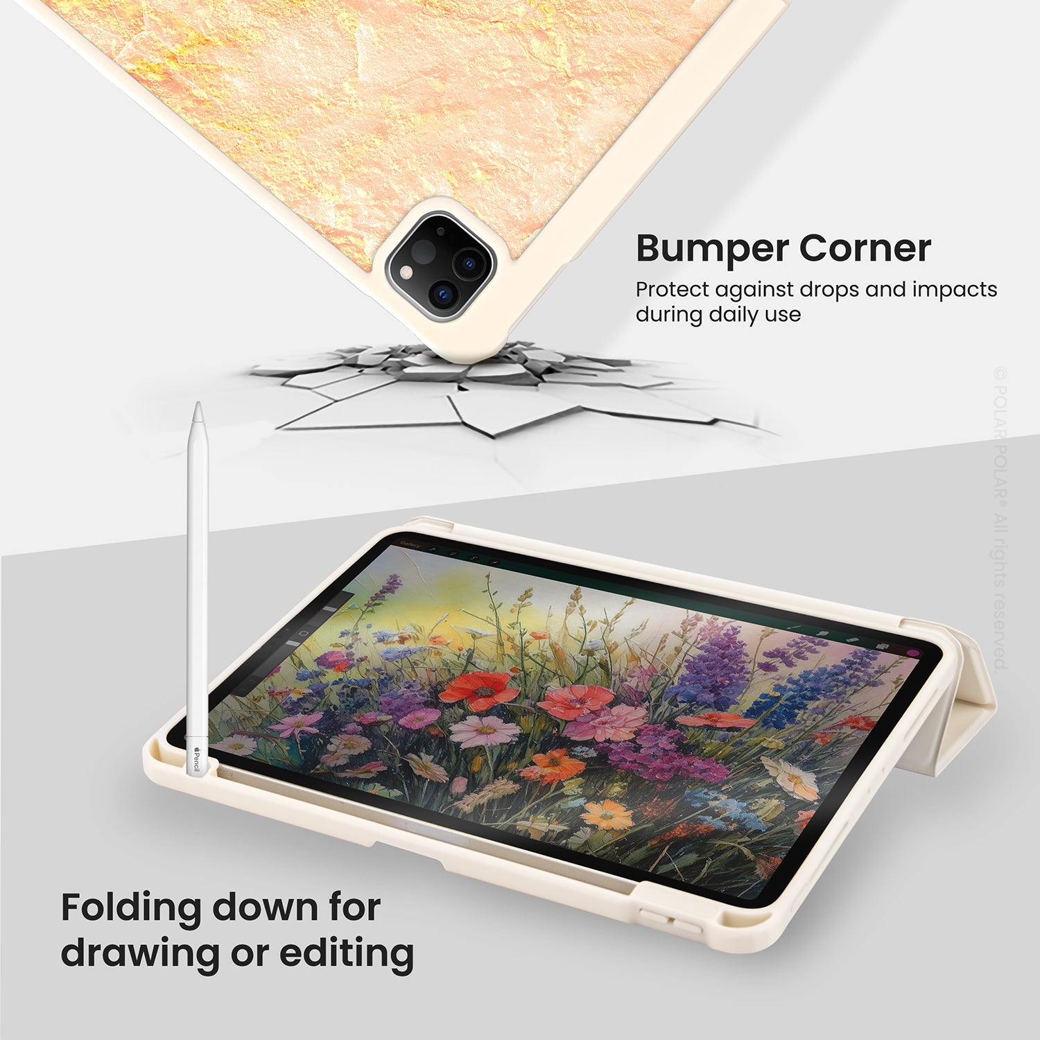 Standard_iPad Pro 11" (2nd 3rd 4th) | Milky White