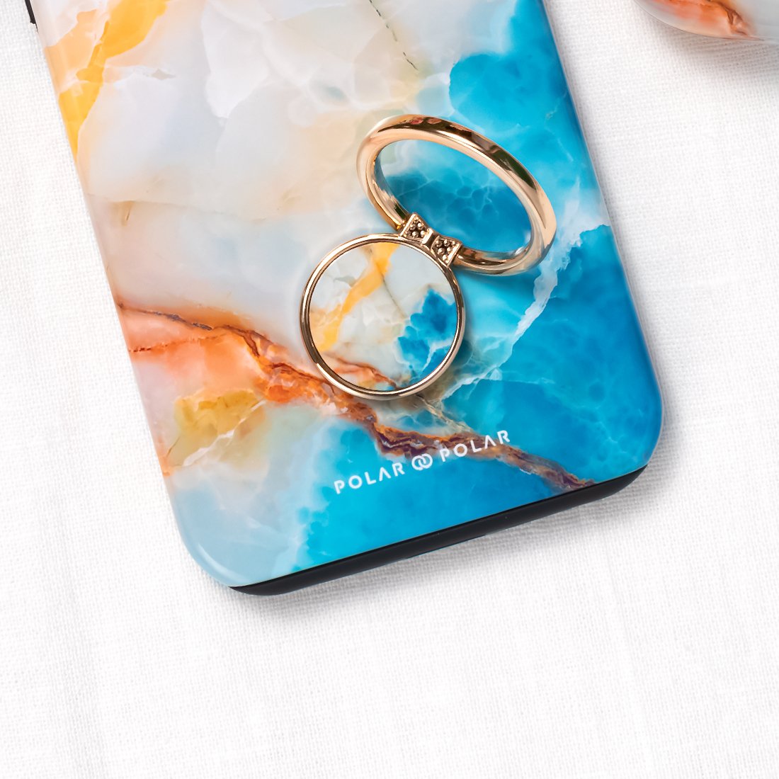 Aqua Sunlight | Phone Ring Holder  (Non-MagSafe)