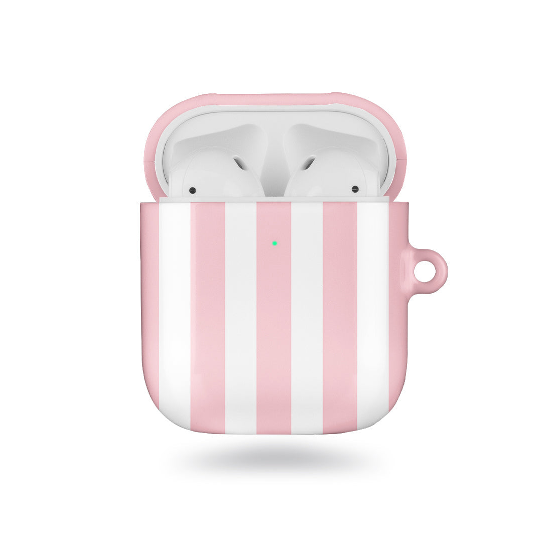 Baby Pink Stripe | Custom AirPods Case