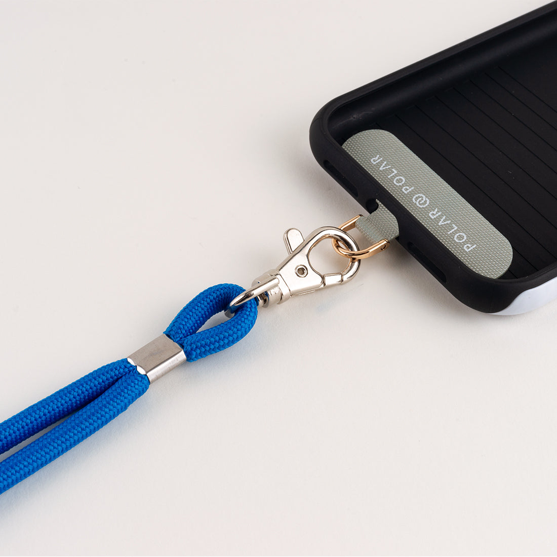 Adjustable Crossbody / Neck Mobile Phone Lanyard / Cord (with chain clip)