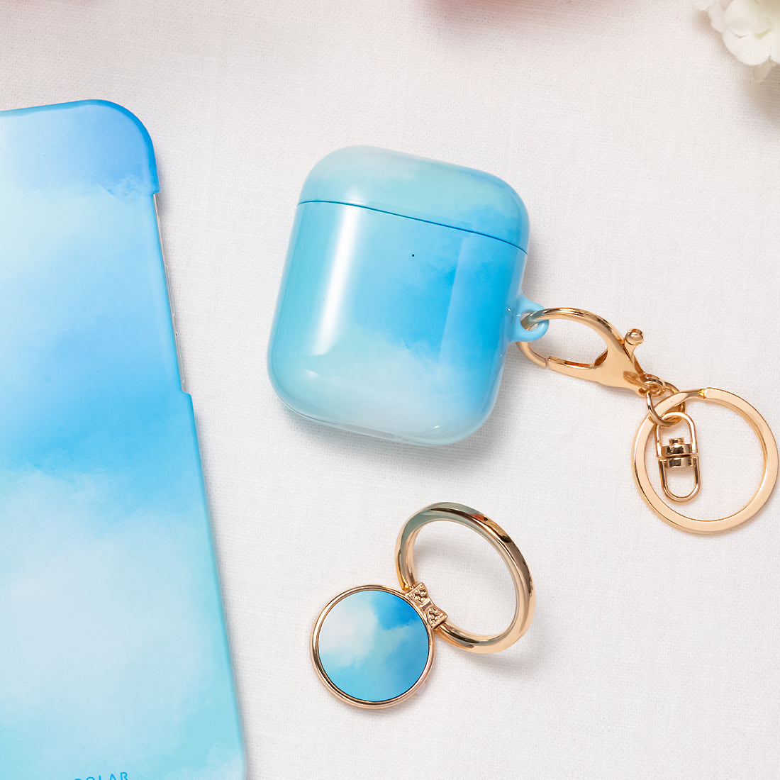 Clouds in Spring | Custom AirPods Case