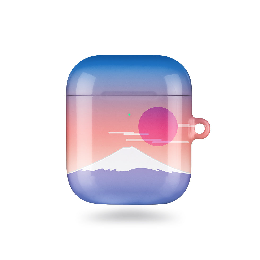 Fujisan Blue | Custom AirPods Case