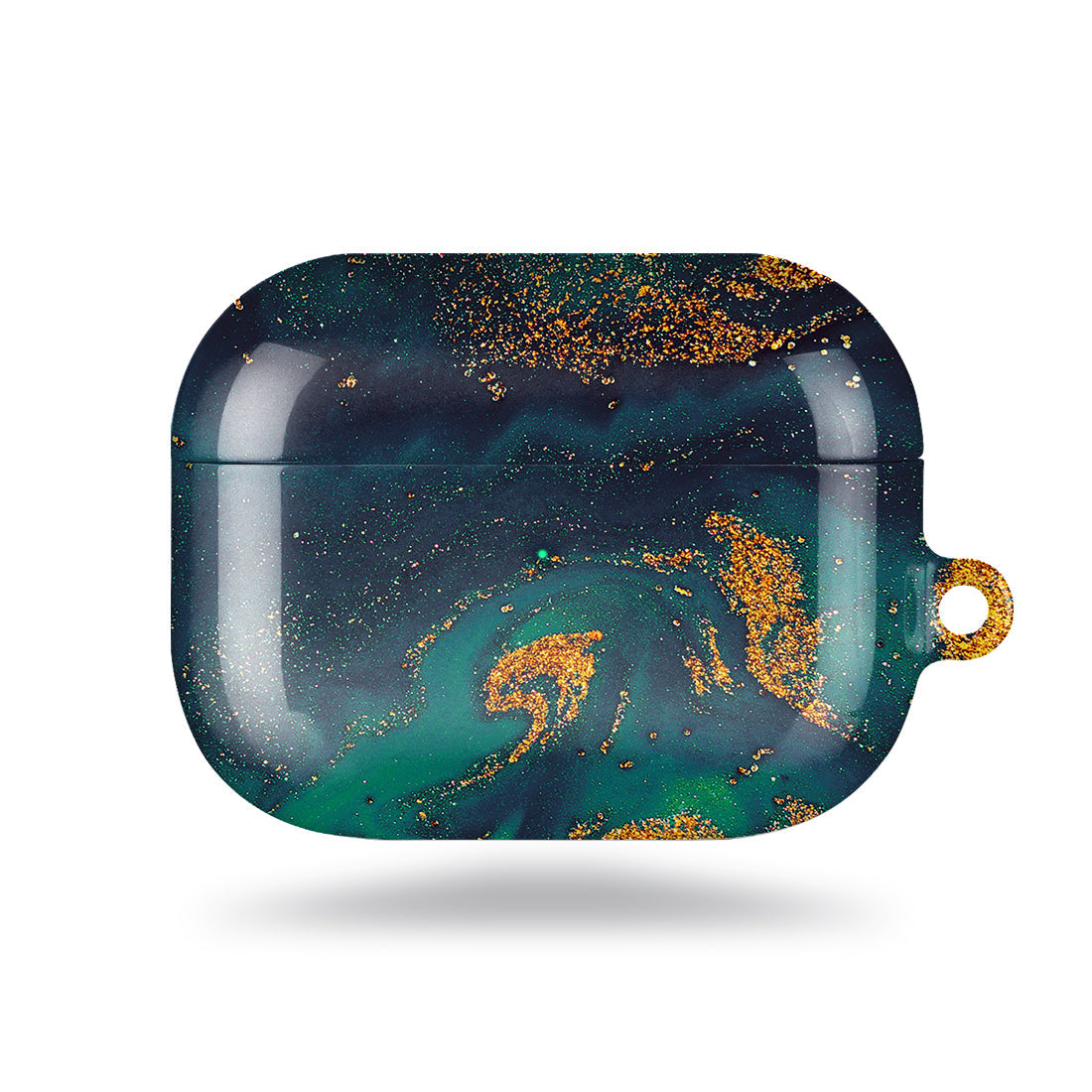 Green Night Quicksand | Custom AirPods Pro Case