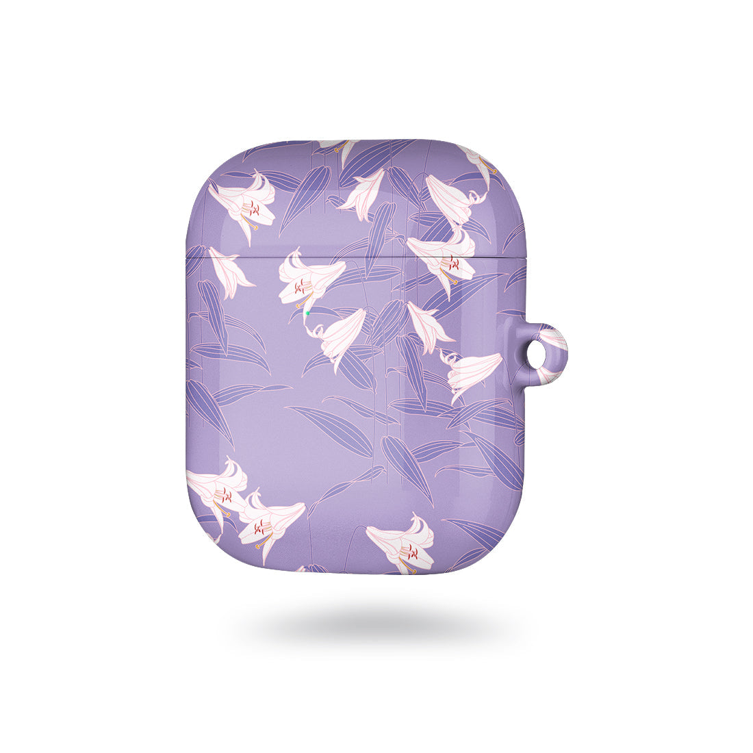 Lavender Lily | Custom AirPods Case