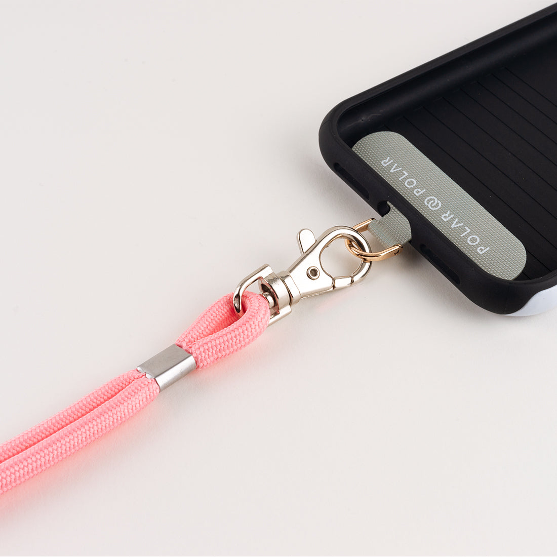 Adjustable Crossbody / Neck Mobile Phone Lanyard / Cord (with chain clip)