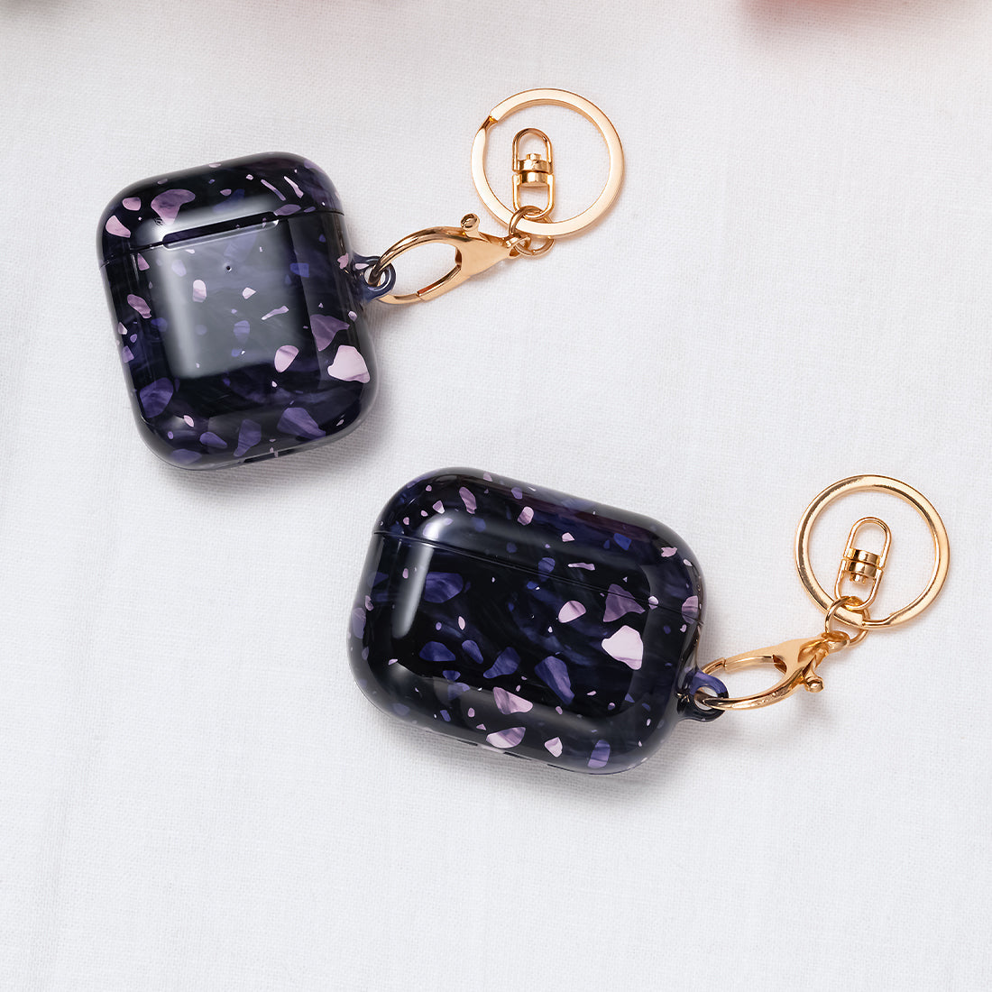Lilac Terrazzo Gem | AirPods Case