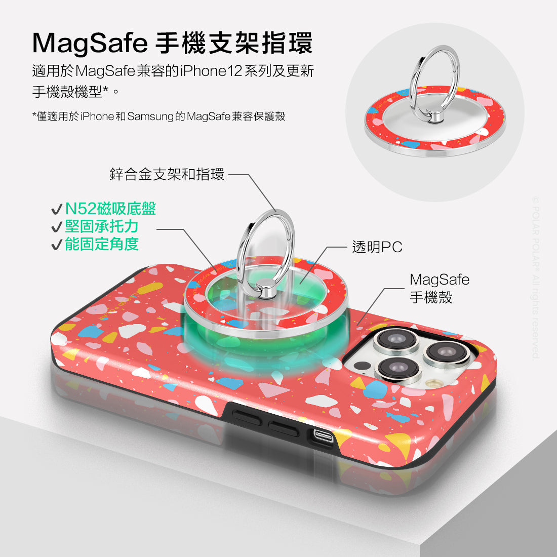 Standard_MagSafe Phone Grip and Ring Holder | TC