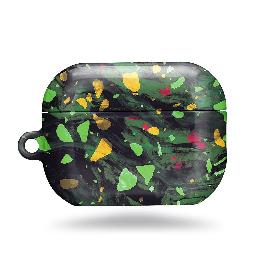 Malachite Terrazzo Gem | AirPods Pro 2 Case