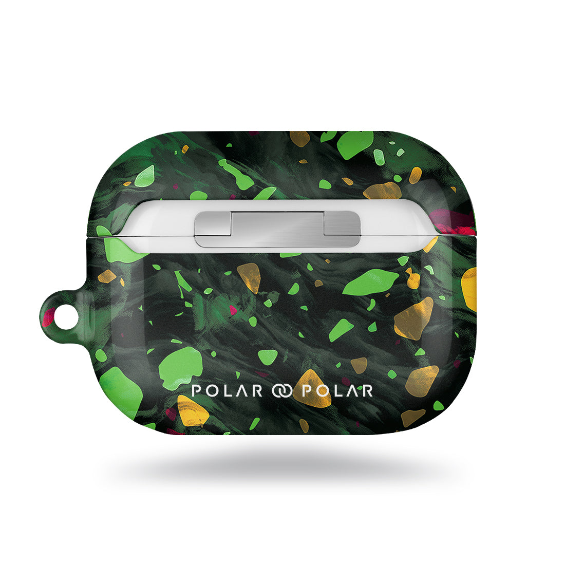 Malachite Terrazzo Gem | Custom AirPods Pro Case