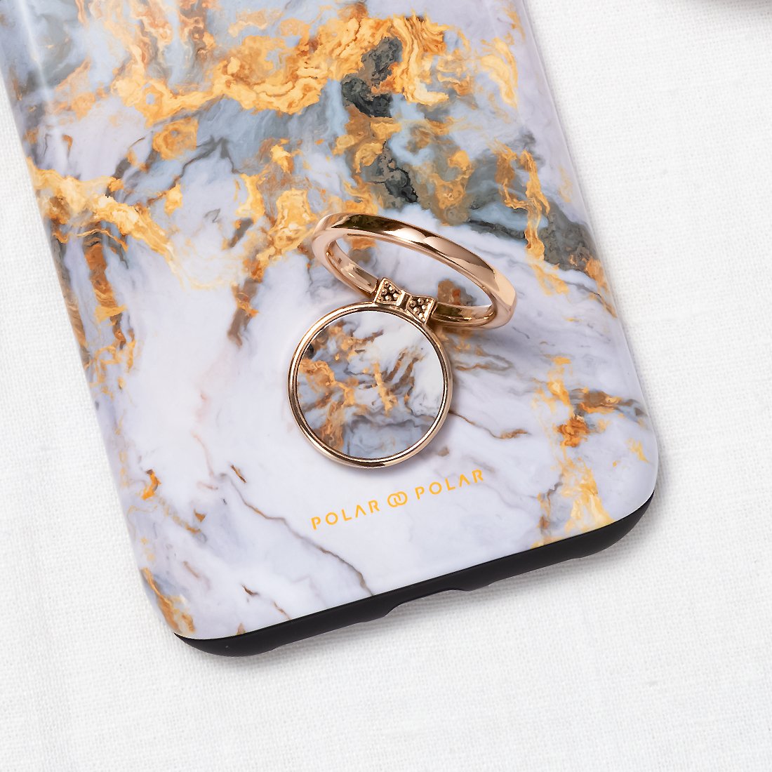 Mist Marble | Phone Ring Holder  (Non-MagSafe)