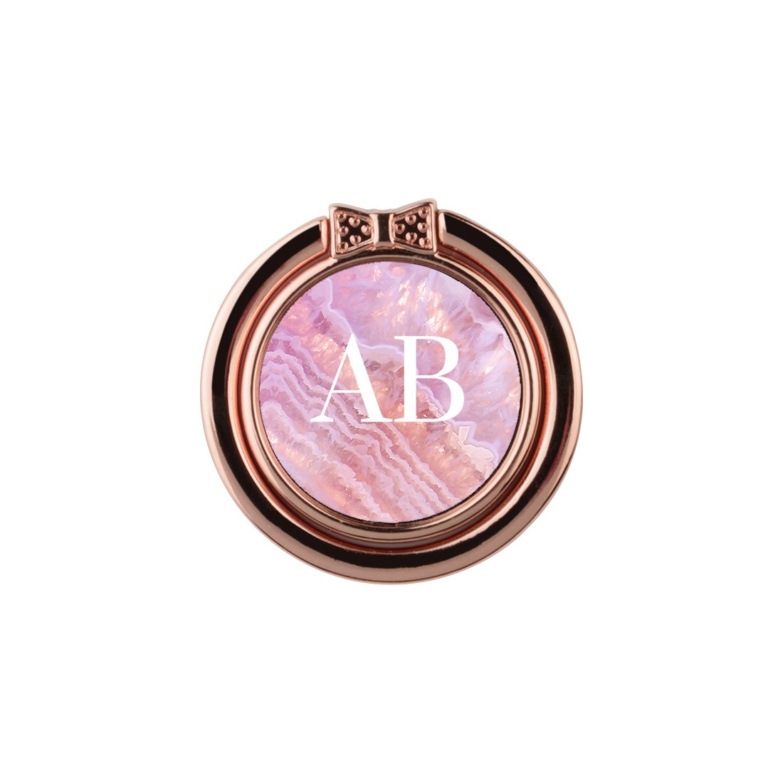 Misty Rose Coral | Custom Phone Ring Holder (Non-MagSafe)