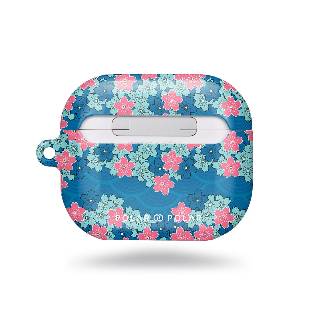 Navy Sakura Wave | Custom AirPods 3 Case