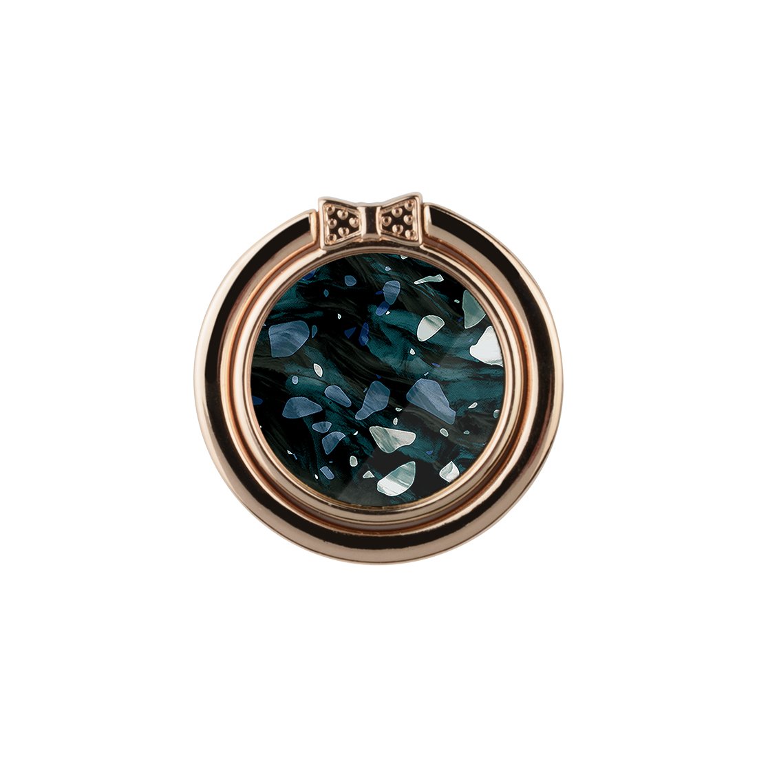 Nordic Terrazzo Gem | Custom Phone Ring Holder (Non-MagSafe)