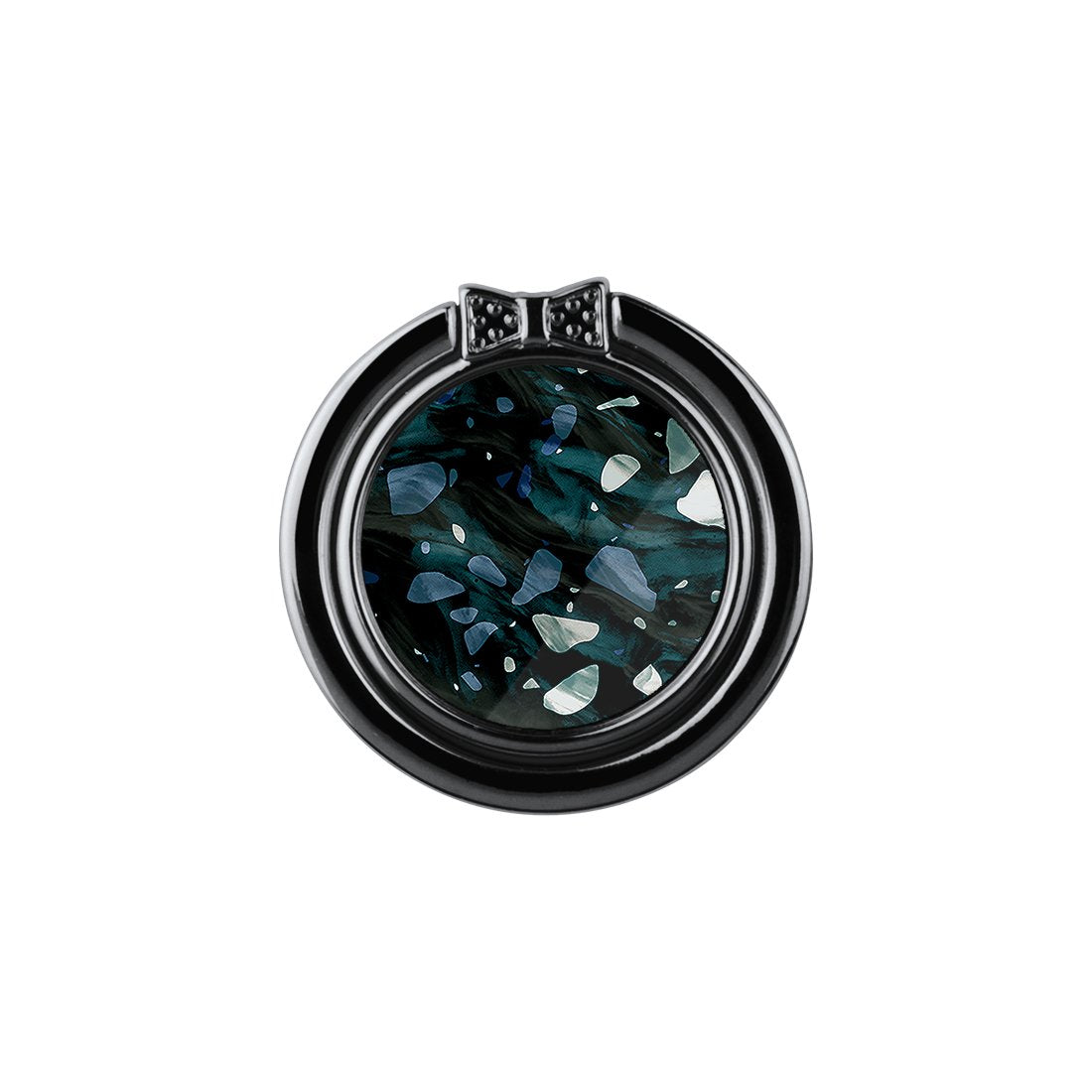 Nordic Terrazzo Gem | Custom Phone Ring Holder (Non-MagSafe)