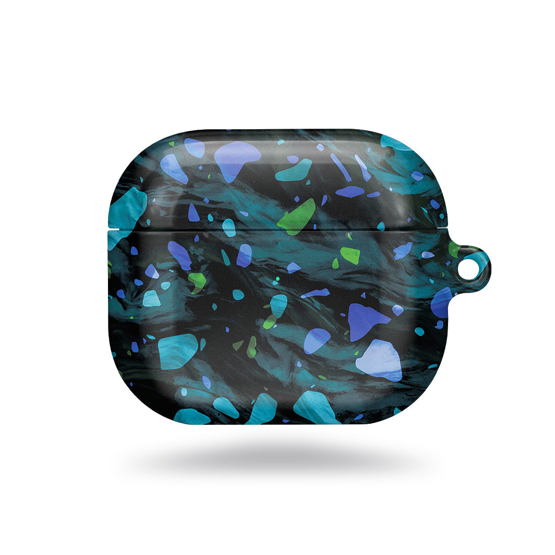 Ocean Terrazzo Gem | Custom AirPods 3 Case