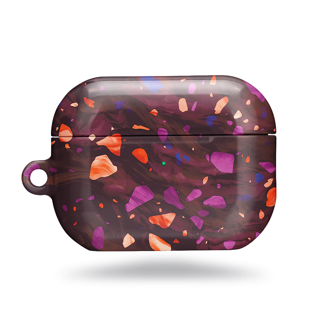 Paprika Terrazzo Gem | Custom AirPods Pro 2 Case