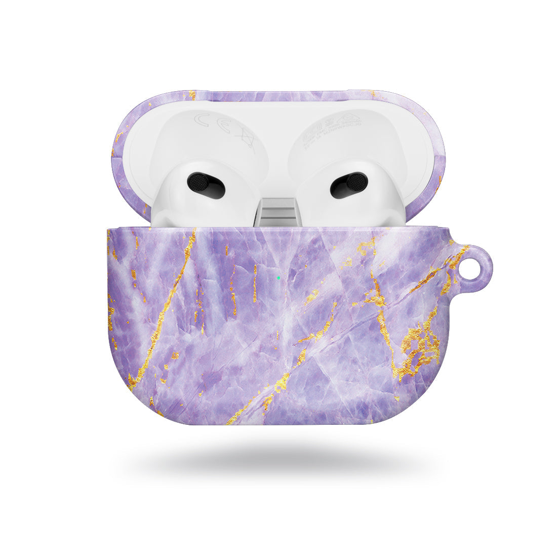 紫色沙金紋 | 客製化 AirPods 3 保護殼