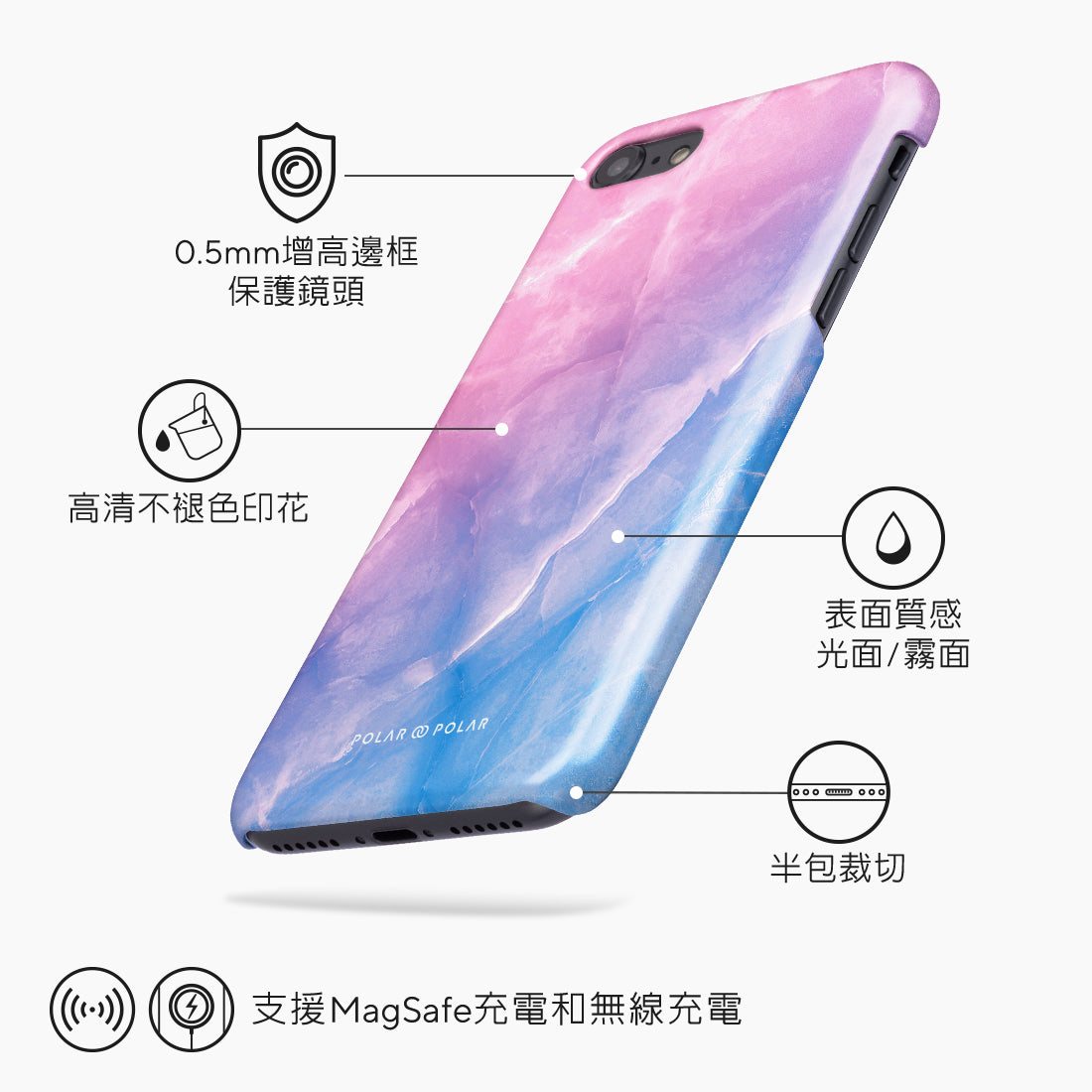 Standard_iPhone SE (2nd) / 8/7 | Snap Case | TC