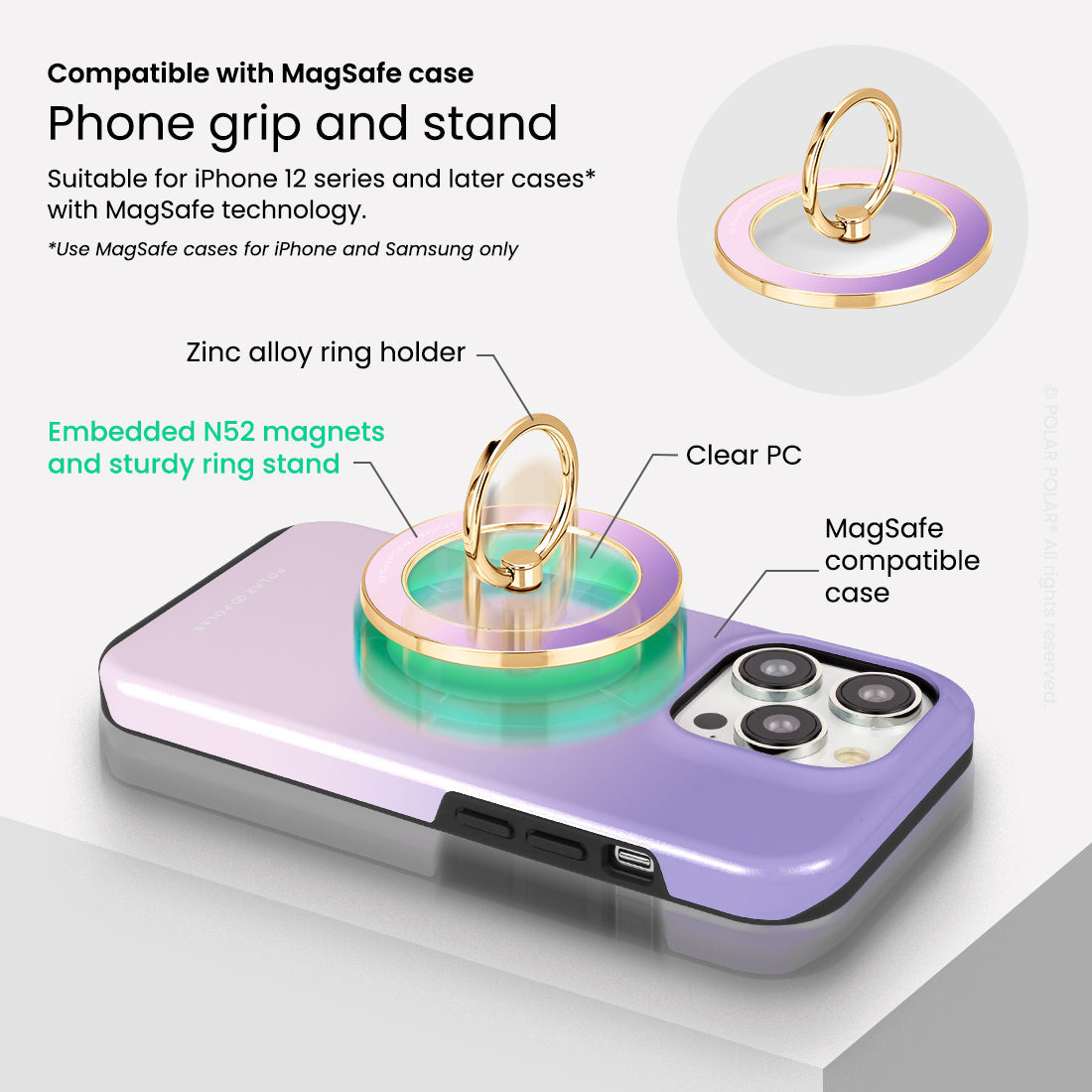 Standard_MagSafe Phone Grip and Ring Holder