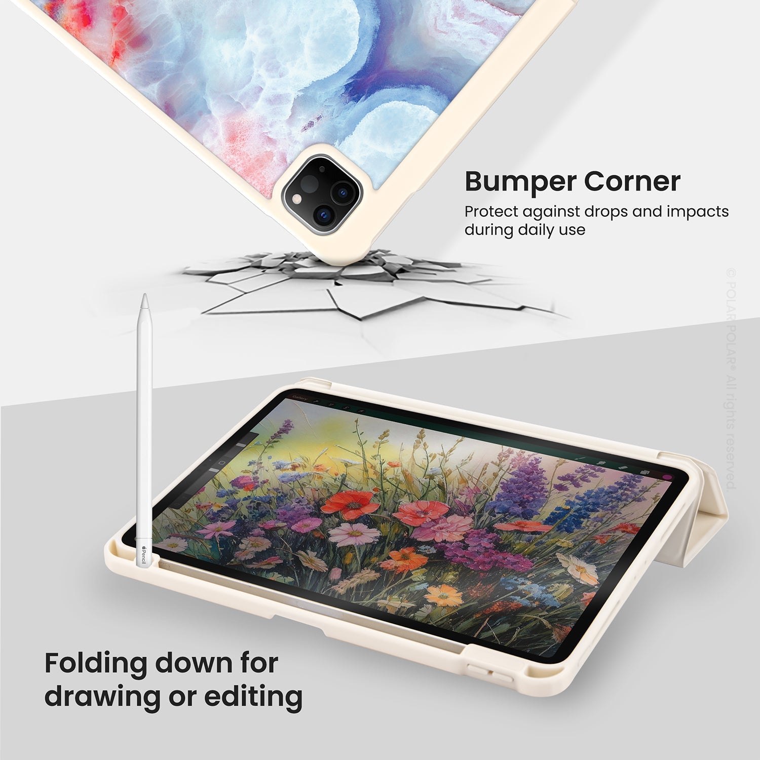 Standard_iPad Pro 11" (2nd 3rd 4th) | Milky White