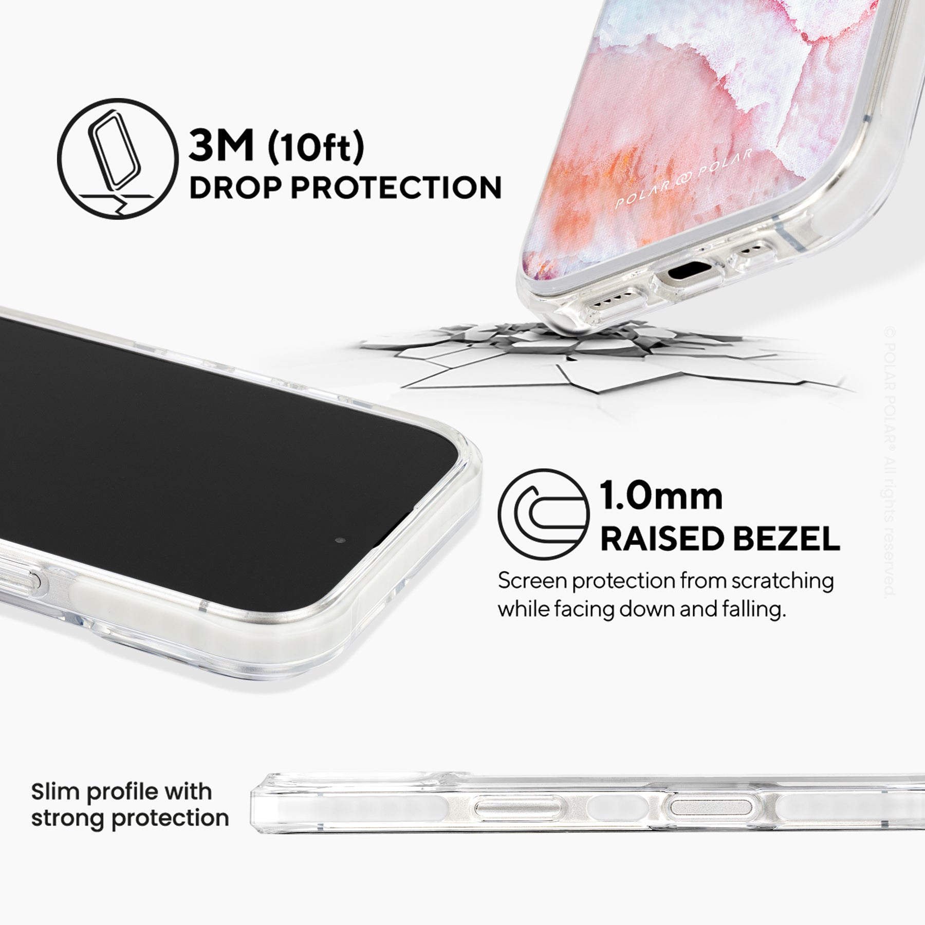 Almond Coast - iPhone 16 Clear Bumper MagSafe Case