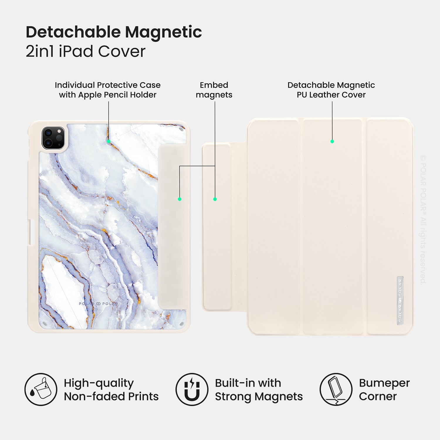 Standard_iPad Pro 11" (2nd 3rd 4th) | Milky White