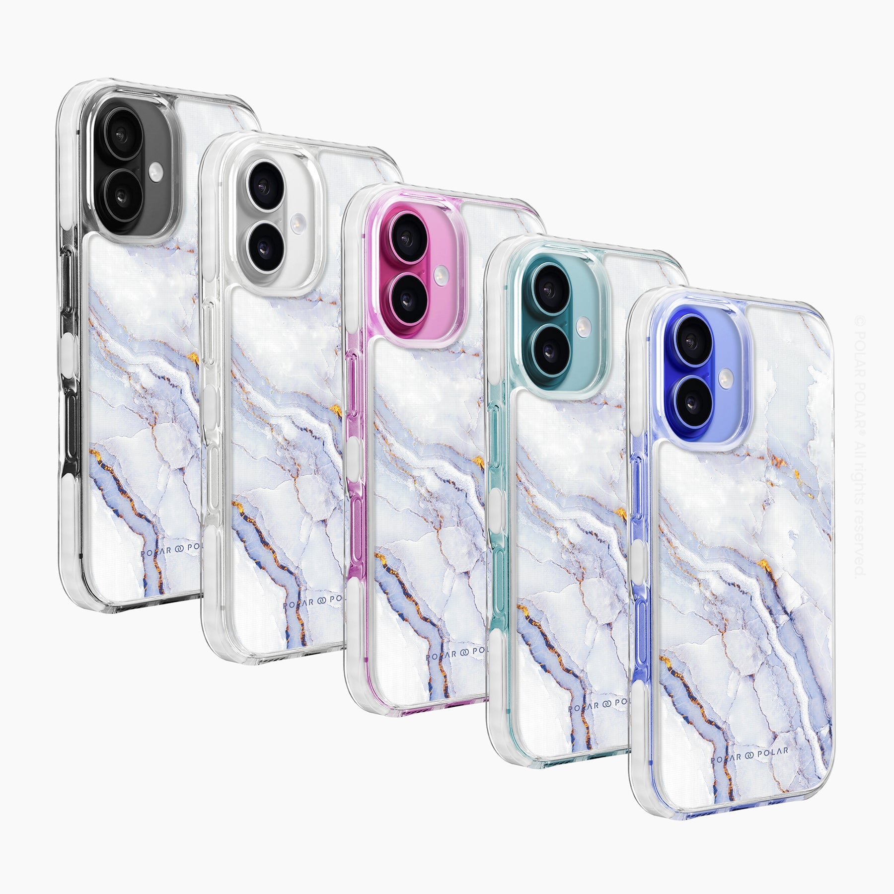 Arctic Ocean - iPhone 16 Plus Clear Bumper MagSafe Case